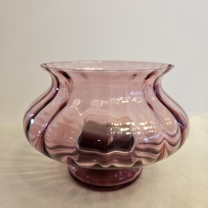 Pilgrim Blush Pink Glass Bowl